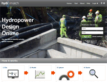 Tablet Screenshot of hydromatch.com